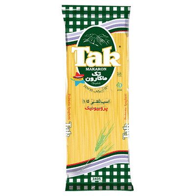 اسپاگتی قطر 1.5- 500 گرمی پروبیوتیک  تک